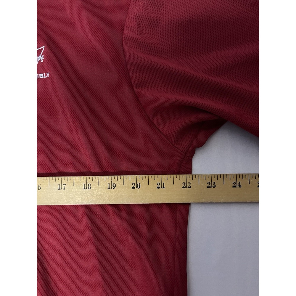 Budweiser Bud Light Polo Shirts Men's XL Red & Blue Short Sleeve Uniform Lot X2 - Picture 6 of 15